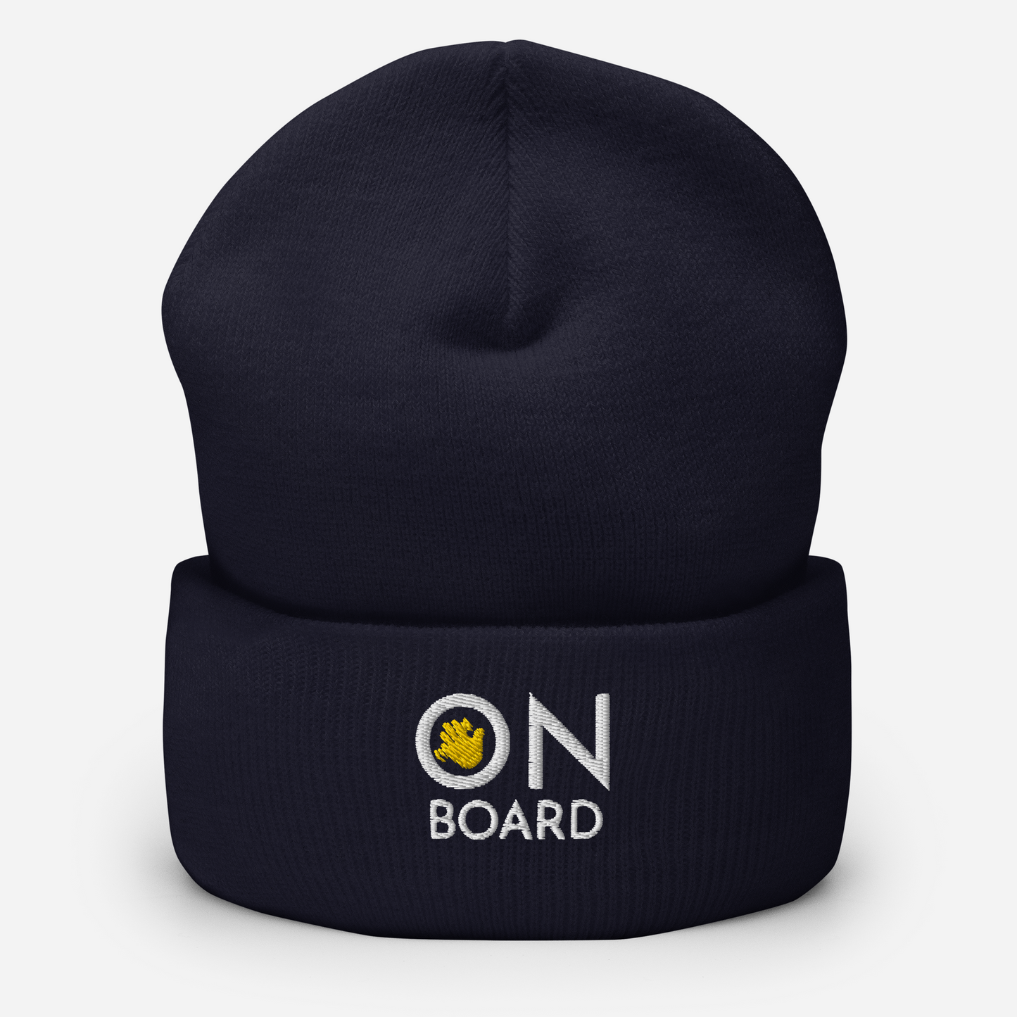 OnboardDAO Embroidered Cuffed Beanie