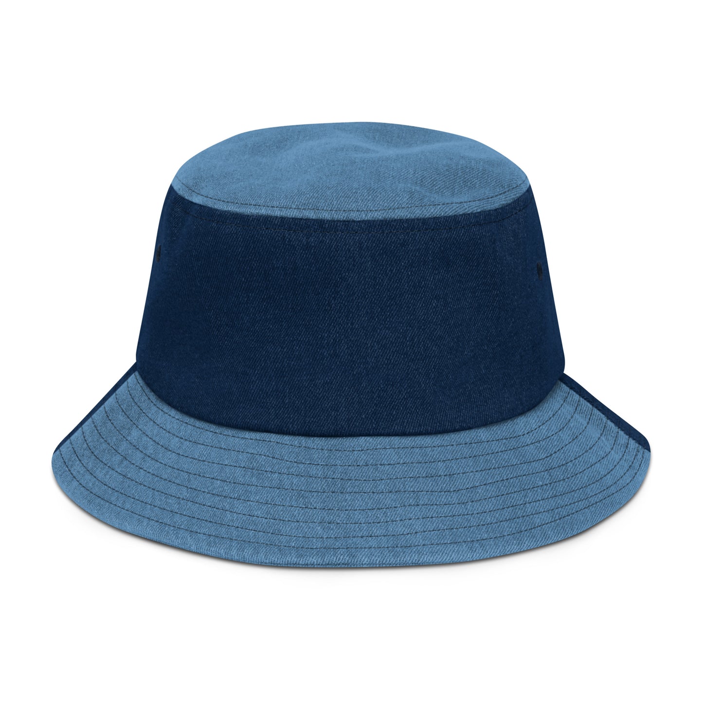NEAR WHITE ICON Denim bucket hat